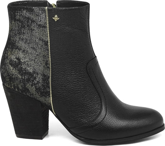 Black Boots Block Heel - Cravo e Canela - ZapTo Shoes