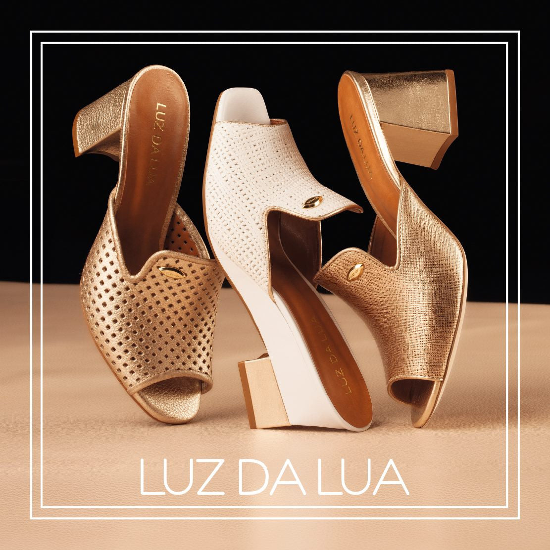 Mule Tuscany Golden - Luz da Lua - ZapTo Shoes