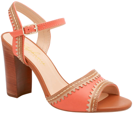 Sandal Block Heel - Stephanie - ZapTo Shoes