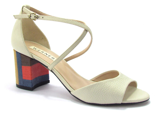 Sandal Block Heel Ice - Werner - ZapTo Shoes